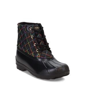 Sperry Port Boot (Toddler/Little Kid) Black/Rainbow 6 Toddler M